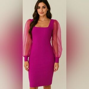 House of Harlow 1960 Fuchsia bodycon dress xs/s